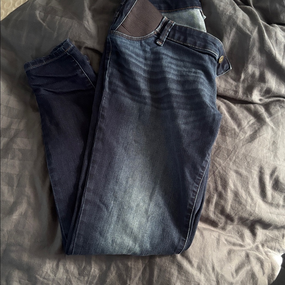 Dark Blue Denim Jeans